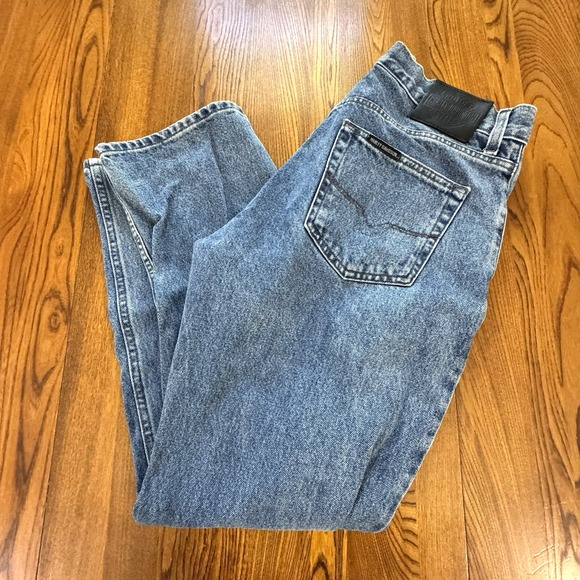 Harley Davidson Blue Traditional Fit Heavyweight Denim Jeans Men's‎ Size 34x30 - Picture 1 of 7